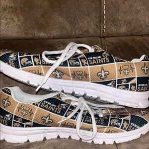 New Orleans Saints Patterned Sneakers